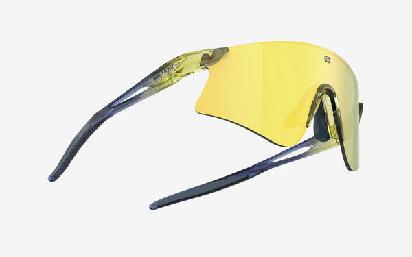 Óculos de sol RUDY PROJECT ASTRAL Lentes verdes/azuis RP Optics Multilaser Yellow