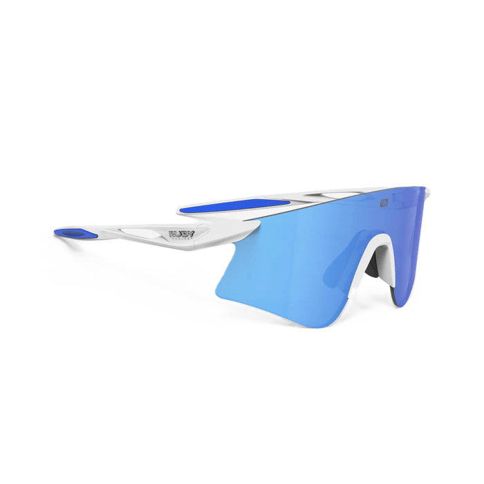 RUDY PROJECT ASTRAL Glasses Matt White RP Optics Multilaser Blue Lenses