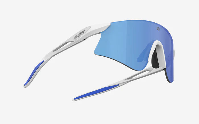 RUDY PROJECT ASTRAL Glasses Matt White RP Optics Multilaser Blue Lenses