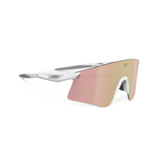 Óculos RUDY PROJECT ASTRAL X Lentes brancas RP Optics Multilaser Rose Gold