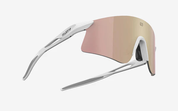 Óculos RUDY PROJECT ASTRAL X Lentes brancas RP Optics Multilaser Rose Gold