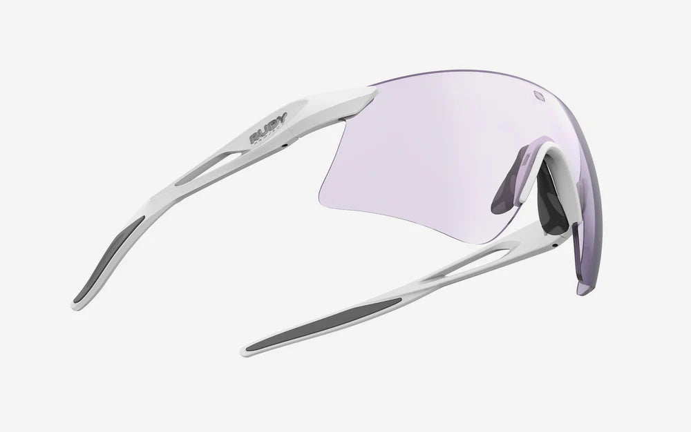 RUDY PROJECT ASTRAL SPHERE Óculos de sol branco IMPACTX™ Lentes fotocromáticas laser púrpura