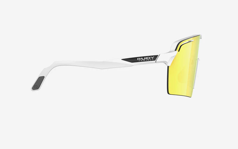 RUDY PROJECT SPINSHIELD PRO Glasses White RP Optics Multilaser Yellow Lenses