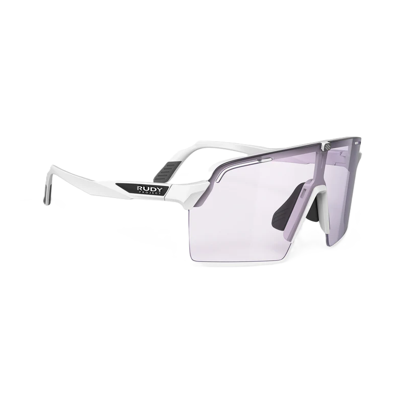 RUDY PROJECT SPINSHIELD PRO Óculos Branco IMPACTX™ Lentes Fotocromáticas Laser Roxo