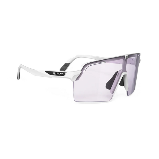 RUDY PROJECT SPINSHIELD PRO Óculos Branco IMPACTX™ Lentes Fotocromáticas Laser Roxo