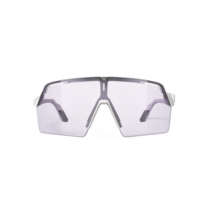 Óculos RUDY PROJECT SPINSHIELD PRO Branco Lentes IMPACTX™ Fotocromático Laser Purple