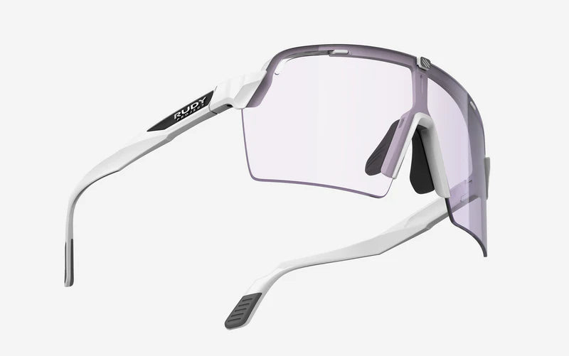 RUDY PROJECT SPINSHIELD PRO Óculos Branco IMPACTX™ Lentes Fotocromáticas Laser Roxo
