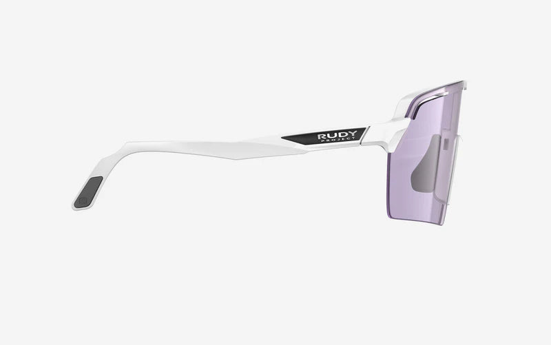 RUDY PROJECT SPINSHIELD PRO Óculos Branco IMPACTX™ Lentes Fotocromáticas Laser Roxo