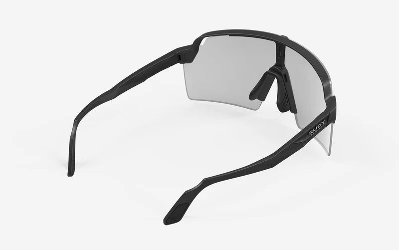 Óculos RUDY PROJECT SPINSHIELD PRO Preto mate Lentes IMPACTX™ Laser fotocromáticas Preto