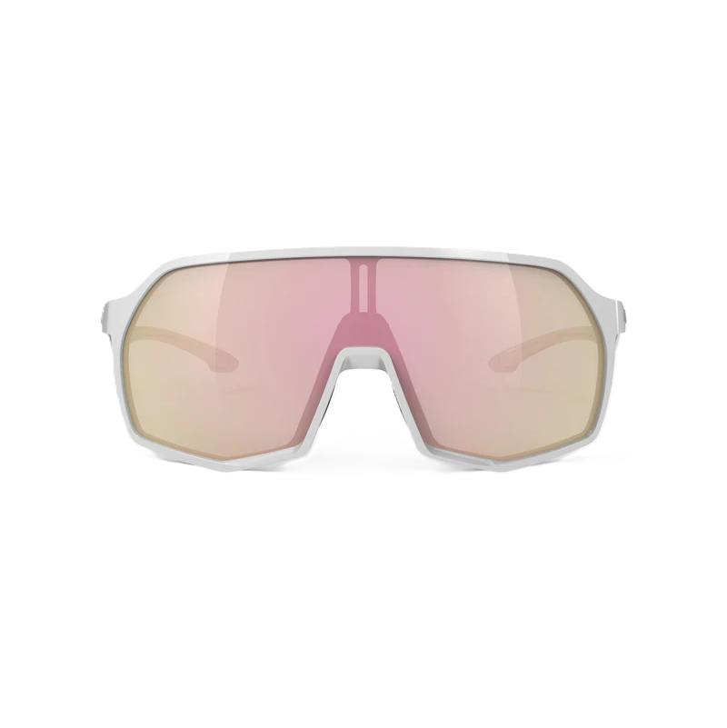 RUDY PROJECT THUNDER Glasses White RP Optics Multilaser Rose Gold Lenses