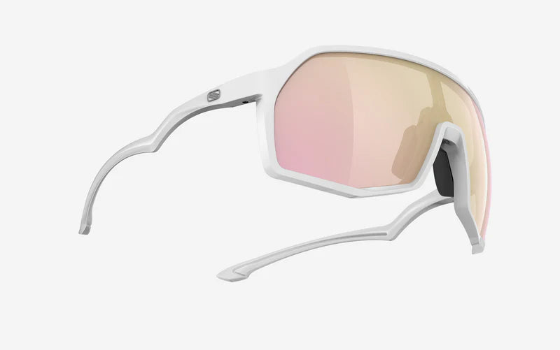 RUDY PROJECT THUNDER Glasses White RP Optics Multilaser Rose Gold Lenses