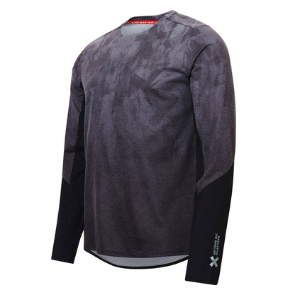 Maillot USWE SPOKE MTB Mangas Compridas Preto