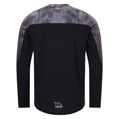 Maillot USWE SPOKE MTB Mangas Compridas Preto
