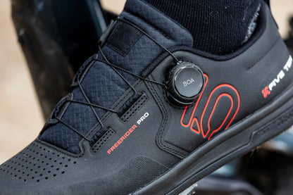 Sapatilhos BTT ADIDAS FIVE TEN FREERIDER PRO BOA Preto/Vermelho