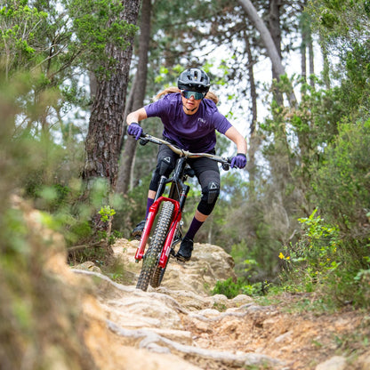 Maillot NORTHWAVE XTRAIL 2 Mulher Mangas Curtas Violeta