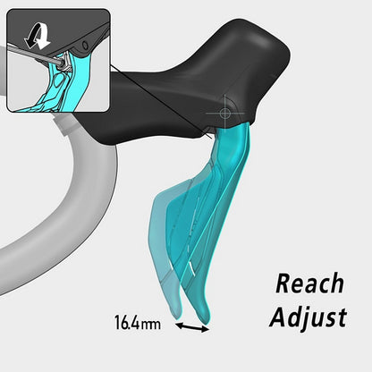 Alavanca Direita e Pinça Traseira SHIMANO GRX 717 12V
