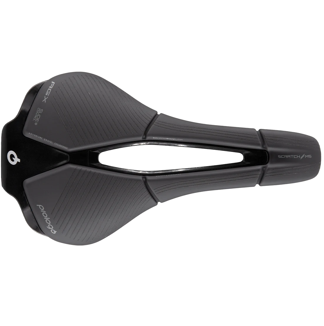 PROLOGO SCRATCH M5 PAS AGX Selim com SLIDE CONTROL Trilhos pretos Preto