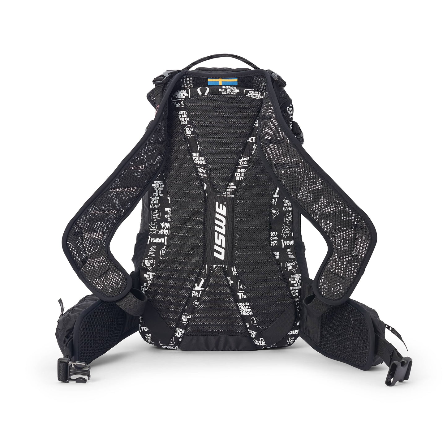 Mochila USWE SHRED 16 L Preta