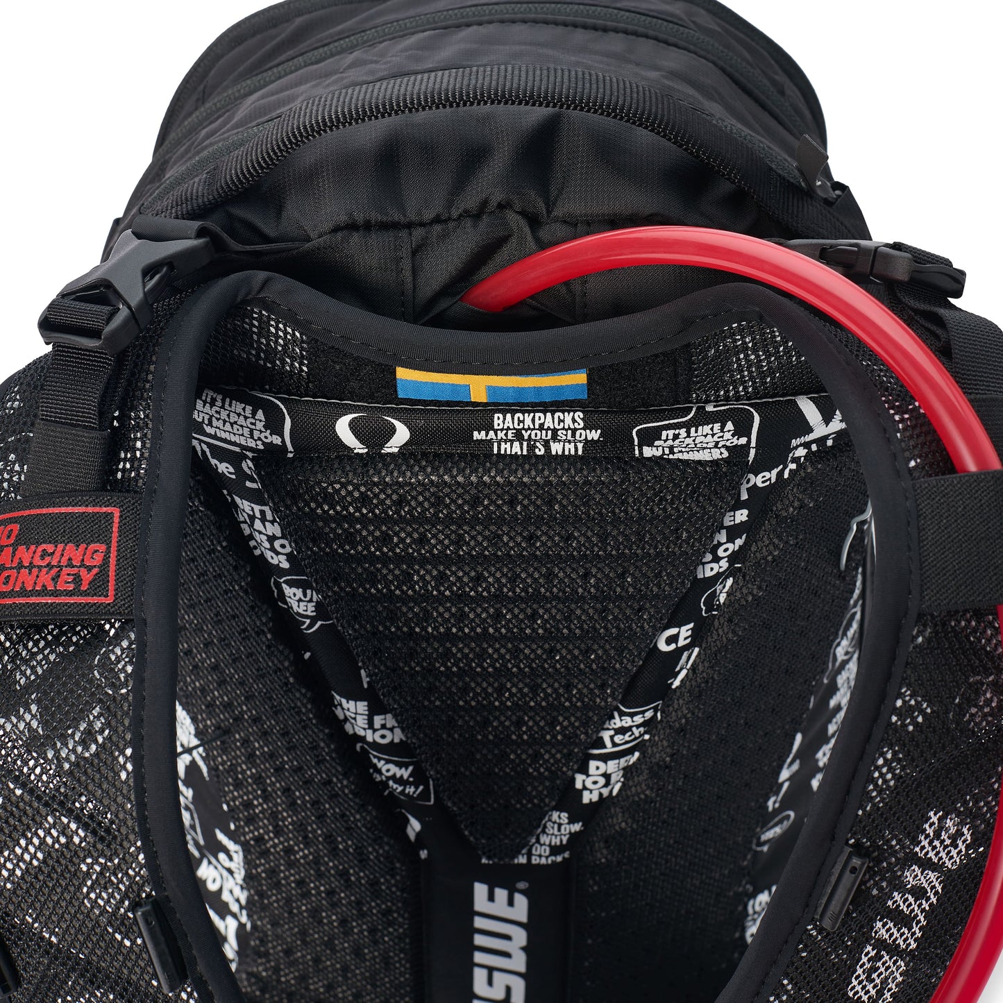 Mochila USWE SHRED 16 L Preta
