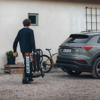 Porta-Bicicletas THULE EASYFOLD 3 em Atrelado para 3 Bicicletas