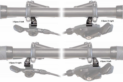 Adaptador de Fixação para Comando de Velocidades SRAM BIKE YOKE Triggy Shimano i-Spec ll Direito