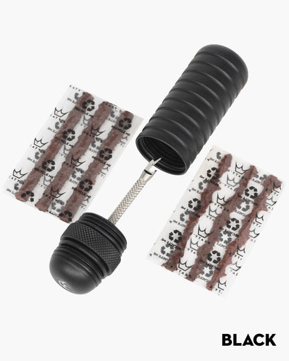 Kit de Reparação Tubeless PEATY'S HOLESHOT Preto