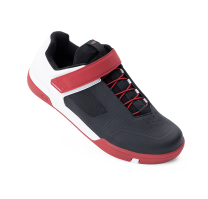 Sapatilhas VTT CRANKBROTHERS STAMP SPEED LACE FLAT Preto/Vermelho/Branco