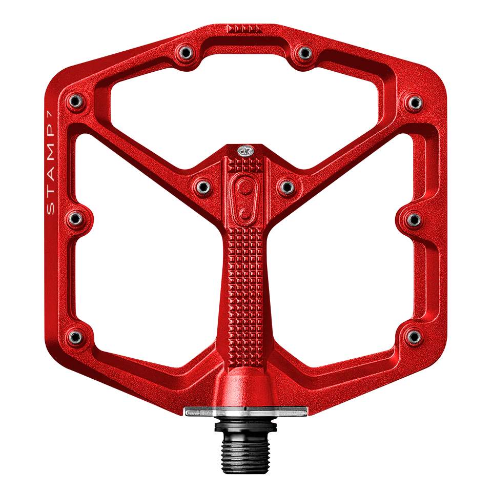 Pedais planos CRANKBROTHERS STAMP 7 Large Red