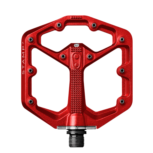 CRANKBROTHERS STAMP 7 Pedais planos pequenos Vermelho