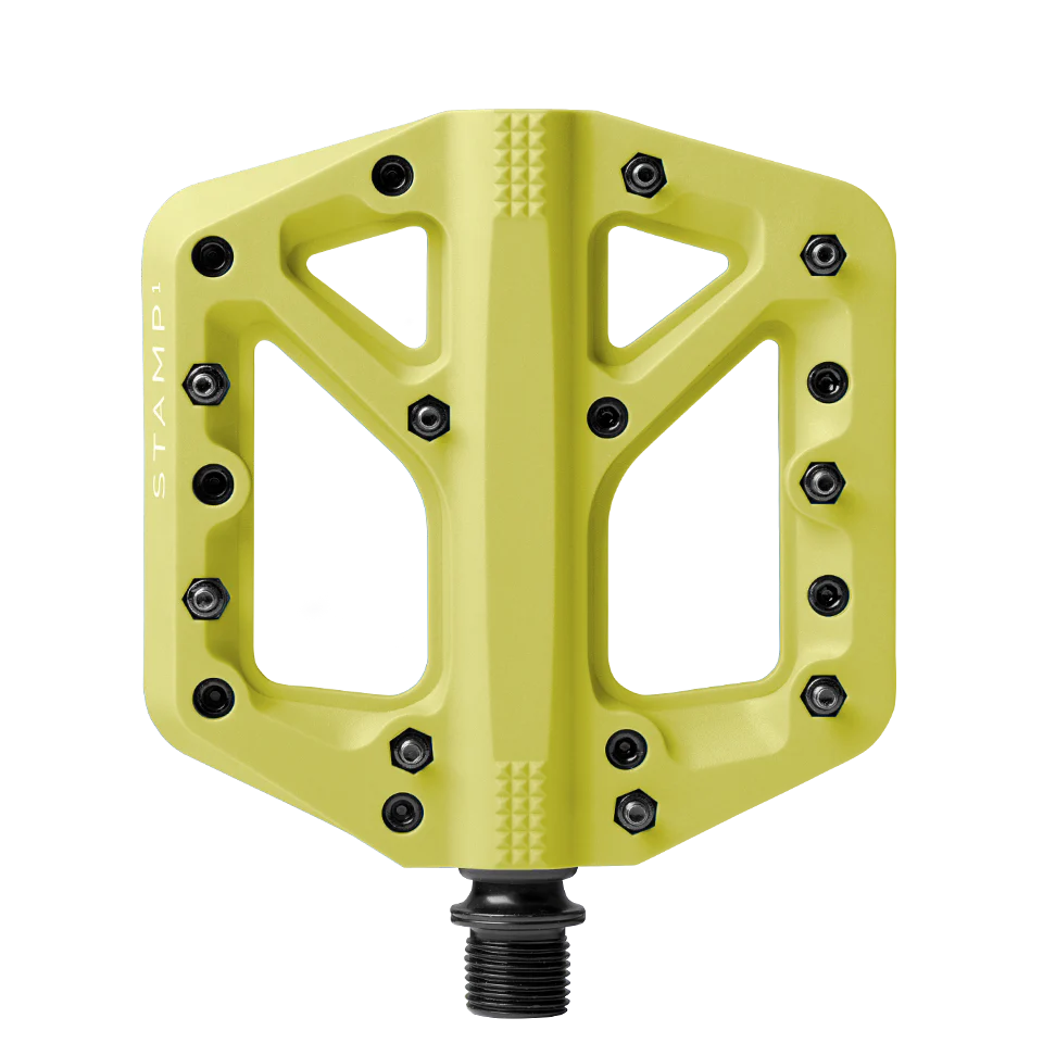 CRANKBROTHERS STAMP 1 Pedais planos pequenos Amarelo