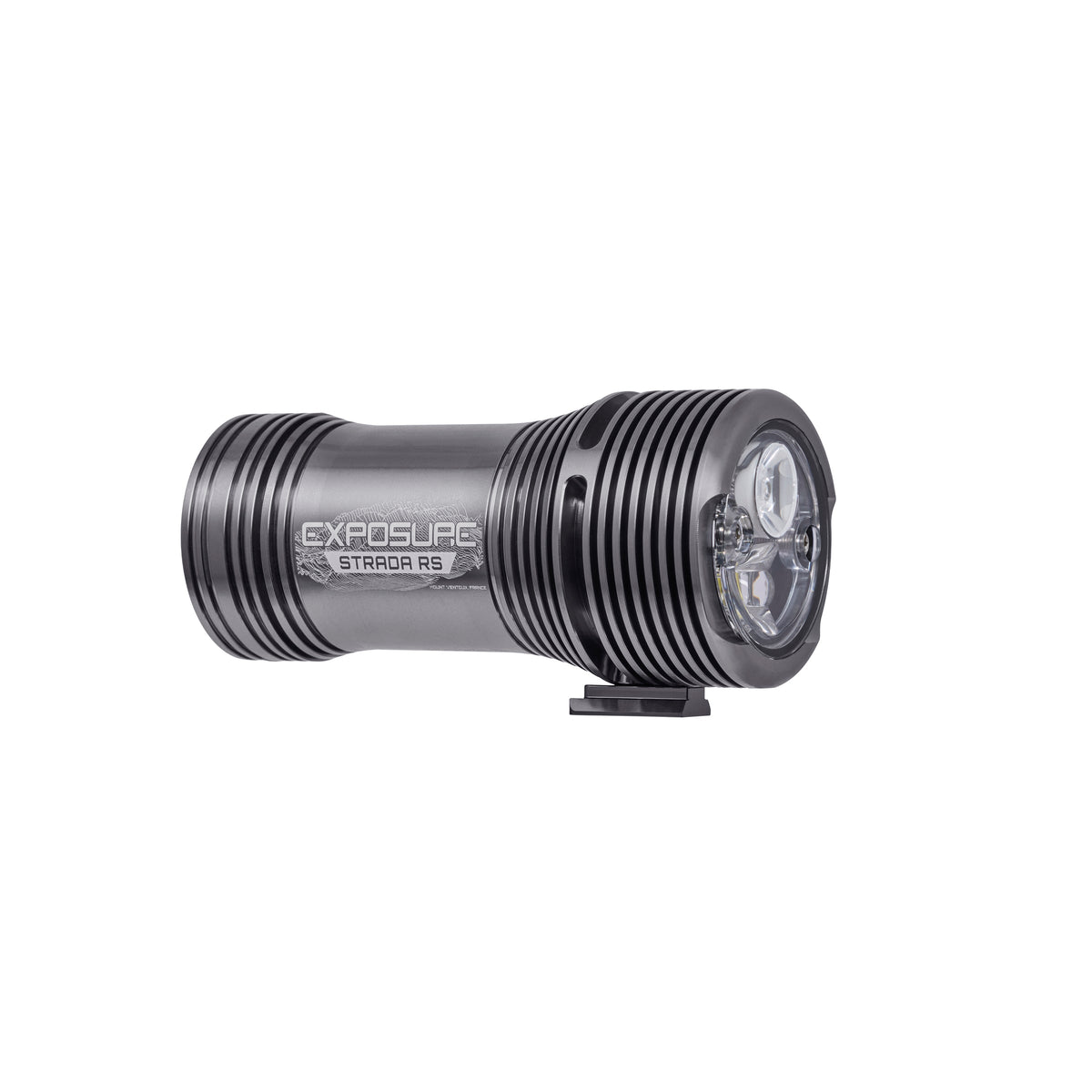 Luz dianteira EXPOSURE LIGHTS Strada MK13 RS AKTIV preto cinzento-chumbo