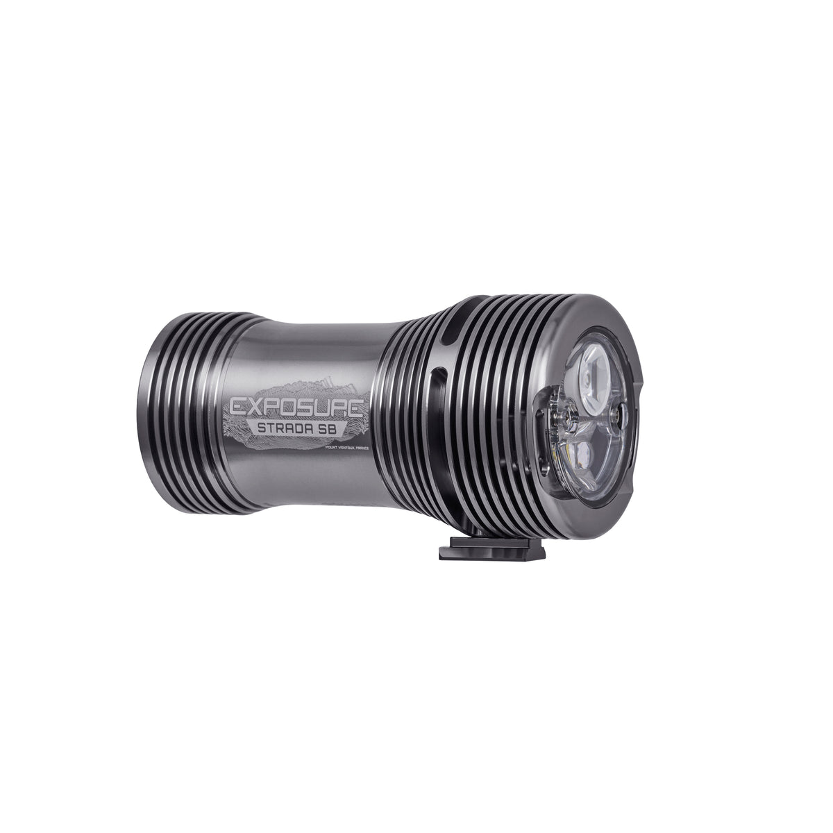 Luz dianteira EXPOSURE LIGHTS Strada MK13 SB AKTIV preto cinzento-chumbo