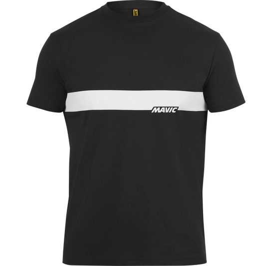 T-Shirt MAVIC CORPORATE STRIPE Preto