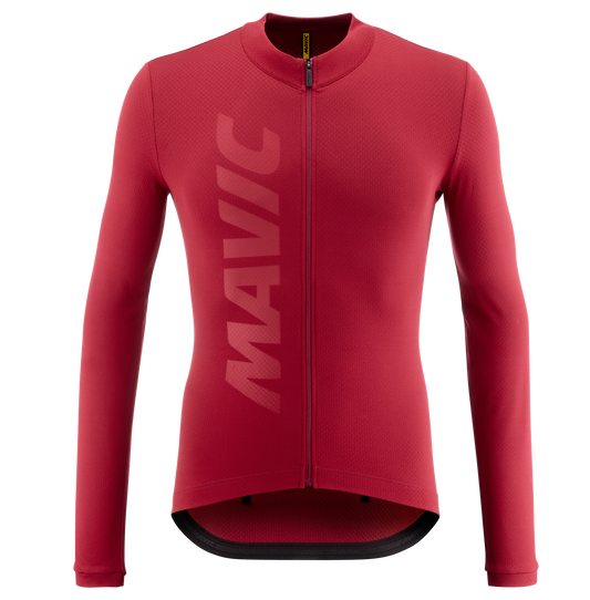 MAVIC AKSIUM THERMO Camisola de manga comprida Bordeaux