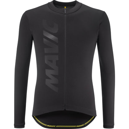 Camisola MAVIC AKSIUM THERMO de Manga Comprida Preta