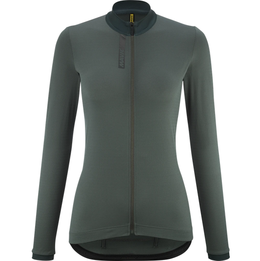 Camisola de manga comprida MAVIC AKSIUM para mulher Verde