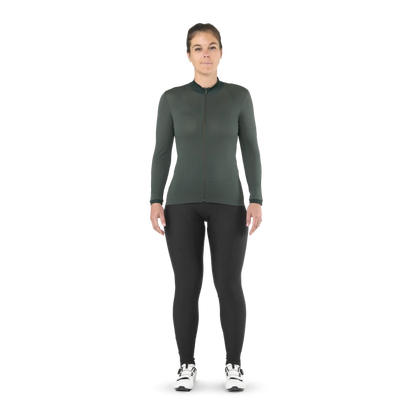 Maillot MAVIC AKSIUM Mangas Compridas Mulher Verde