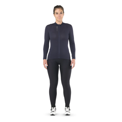 Maillot MAVIC AKSIUM Mangas Compridas Mulher Azul
