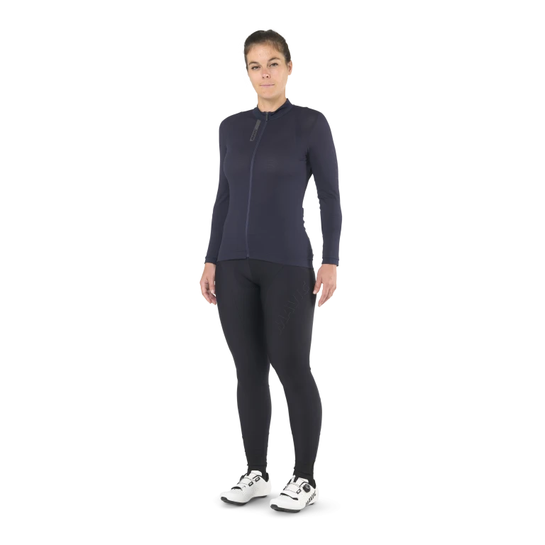 Camisola de manga comprida MAVIC AKSIUM para mulher Azul