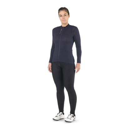 Maillot MAVIC AKSIUM Mangas Compridas Mulher Azul