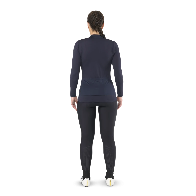 Camisola de manga comprida MAVIC AKSIUM para mulher Azul