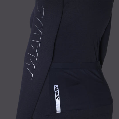 Maillot MAVIC AKSIUM Mangas Compridas Mulher Azul
