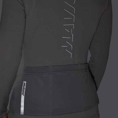 Maillot MAVIC AKSIUM THERMO Mulher Mangas Compridas Cinzento