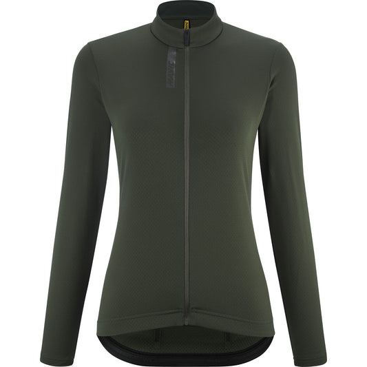 Camisola de manga comprida de senhora MAVIC AKSIUM THERMO Verde