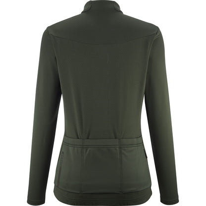 Maillot MAVIC AKSIUM THERMO Mulher Mangas Compridas Verde
