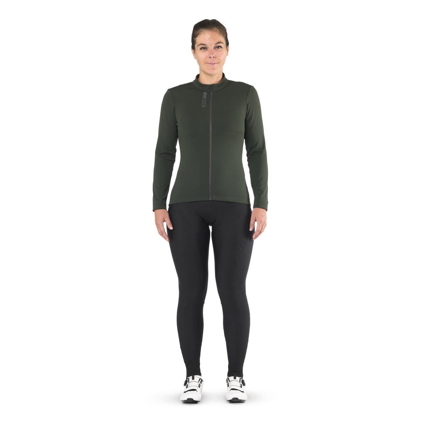 Camisola de manga comprida de senhora MAVIC AKSIUM THERMO Verde
