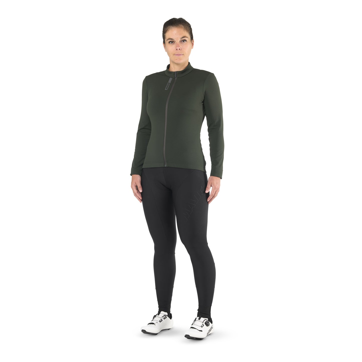Camisola de manga comprida de senhora MAVIC AKSIUM THERMO Verde