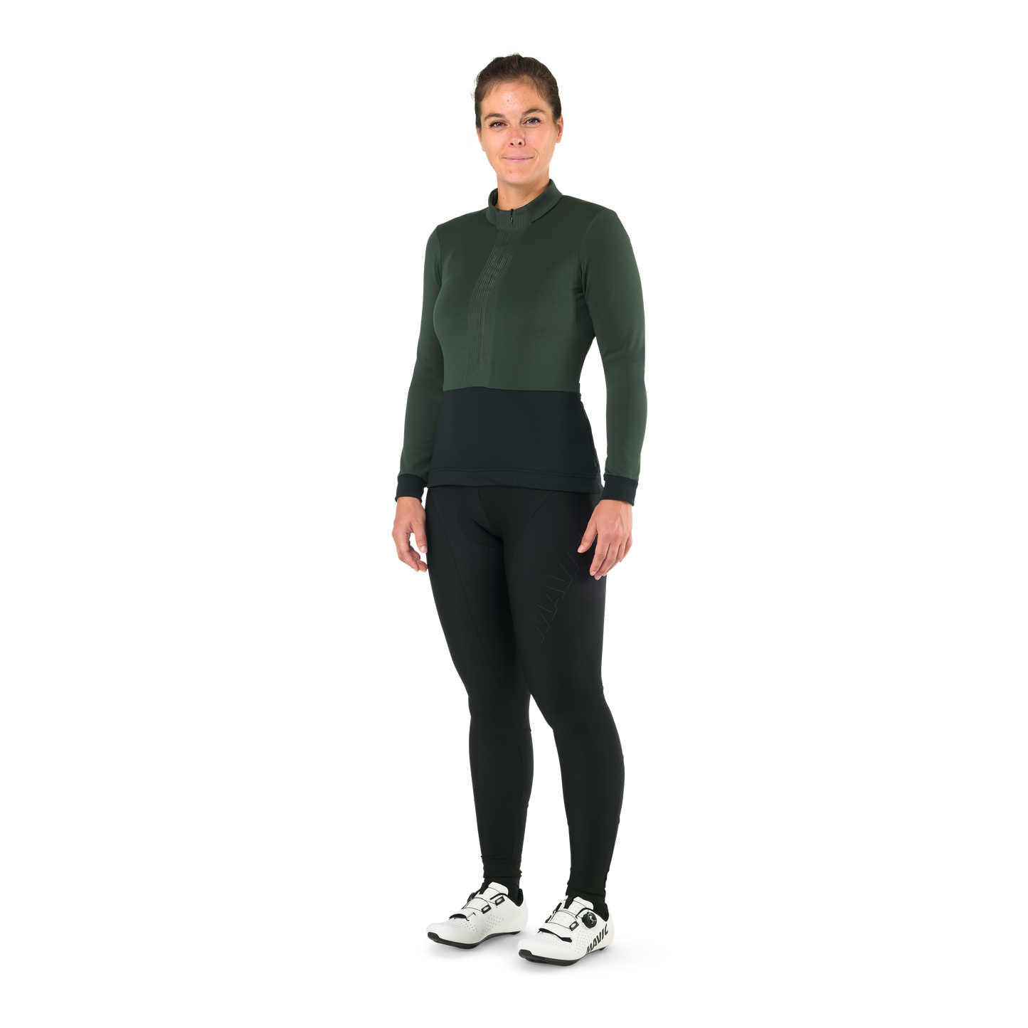 Camisola de manga comprida para senhora MAVIC KSYRIUM THERMO Verde