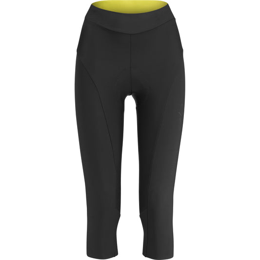 Calças MAVIC AKSIUM Bib Tight 3/4 Preto para mulher