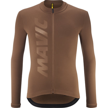 Maillot MAVIC AKSIUM THERMO Mangas Compridas Bronze